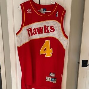 Adidas Spud Webb Atlanta Hawks Jersey